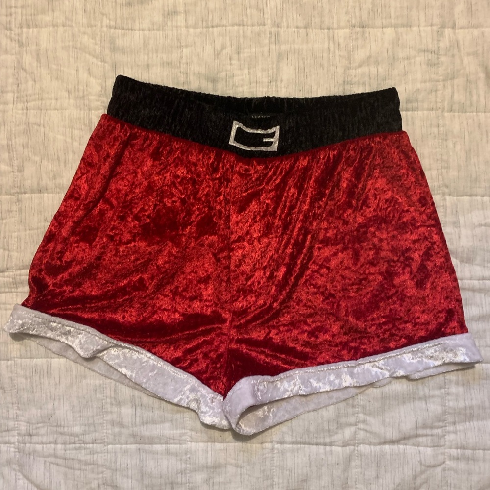 Festive Red and Black Men's Boxers